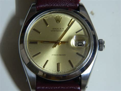 rolex 6694 gold dial